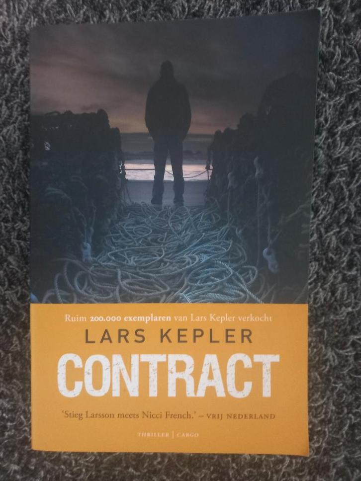 Lars Kepler - Contract, Boeken, Thrillers, Zo goed als nieuw, Ophalen of Verzenden