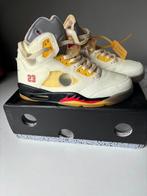 Jordan 5 Off-White Sail, Nieuw, Jordan X Off-White, Ophalen of Verzenden, Wit