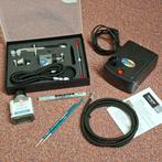 ✅️ Airbrush (dubbelwerkend) met compressor, Hobby en Vrije tijd, Modelbouw | Overige, Ophalen of Verzenden, Gebruikt