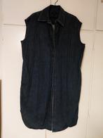 Cos waistcoat gilet donkerblauw denim, spijkerstof maat L, Ophalen of Verzenden, Zo goed als nieuw, Blauw