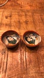 2 mooie Japanse kleine kommetjes verschillend gemerkt, Ophalen of Verzenden