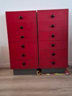 2 laden kasten, Huis en Inrichting, Kasten | Ladekasten, Ophalen, 25 tot 50 cm, Minder dan 100 cm