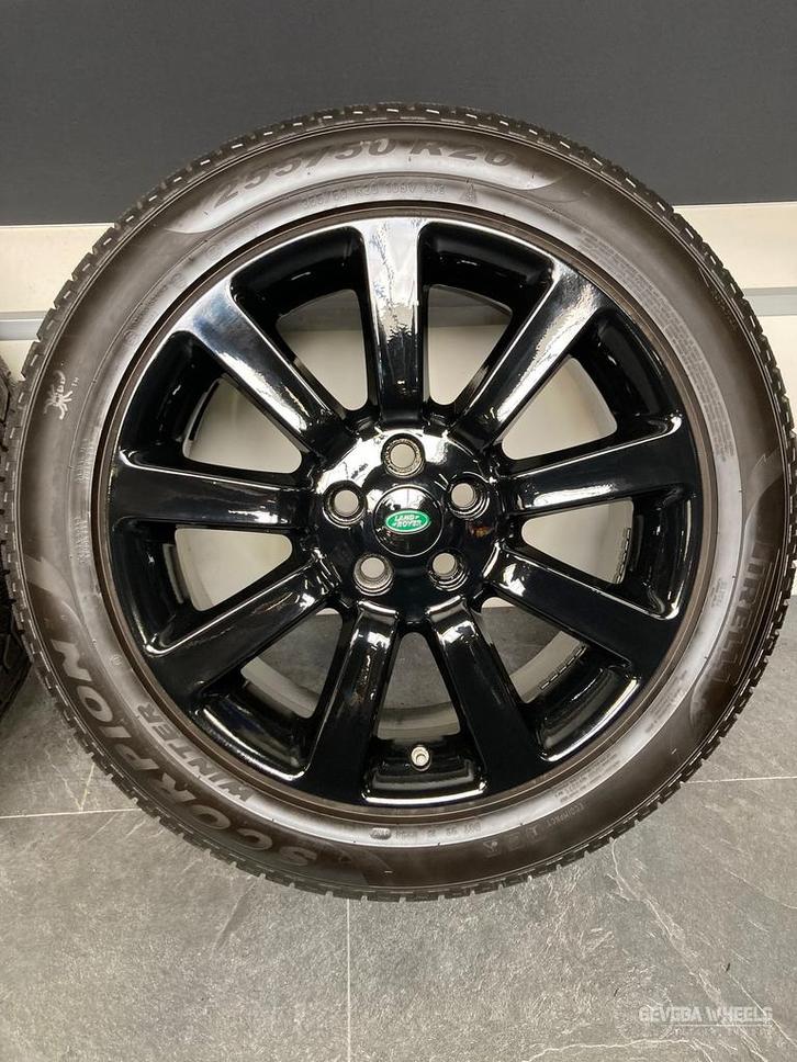20” originele Range Rover L322 velgen + winterbanden 5x120, Auto-onderdelen, Banden en Velgen, Banden en Velgen, Winterbanden