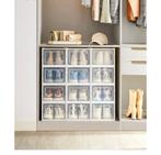 Schoenenkast 12 opbergvakken Stapelbaar ontwerp na keuze, Ophalen of Verzenden, Nieuw