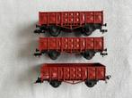3x Fleischmann 5012 DB Europ bakwagens, Gebruikt, Gelijkstroom, Fleischmann, Wagon