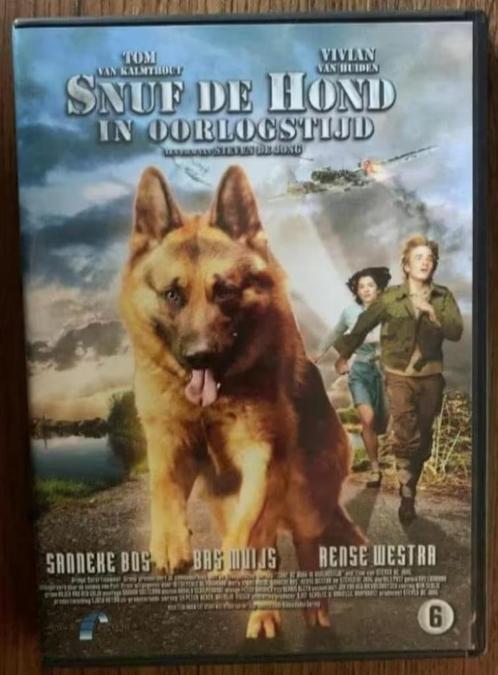 DVD Snuf de Hond in oorlogstijd; Tom van Kalmthout, Vivian, Cd's en Dvd's, Dvd's | Avontuur, Zo goed als nieuw, Vanaf 6 jaar, Ophalen of Verzenden