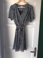 Stippenjurk met gouden details, Kleding | Dames, Jurken, Maat 38/40 (M), Zwart, Ophalen of Verzenden, Boven de knie