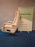 Elektrische relax fauteuil Prominent S-100 Extra luxe, Ophalen of Verzenden, Zo goed als nieuw, Staopenrelax@gmail.com, Sta-op-en-relax