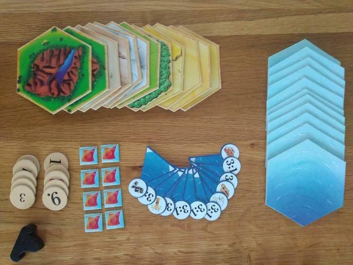 Compleet UITBREIDING Zeevaarders Kolonisten van Catan HOUT, Hobby en Vrije tijd, Gezelschapsspellen | Bordspellen, Gebruikt, Een of twee spelers