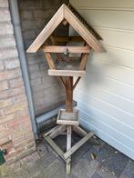 Houten Vogelhuisje op Voetstuk - Gebruikt, Ophalen, Gebruikt