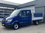 Volkswagen Crafter 35 2.0 TDI DC Laadklep 750kg Openlaadbak, Auto's, Bestelauto's, Voorwielaandrijving, Gebruikt, Bedrijf, 6 stoelen