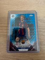 Frenkie de jong /150 topps chrome blauw, Ophalen of Verzenden, Nieuw, Plaatje