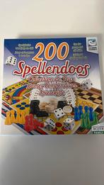 200 gezelschapsspellen spellendoos nieuw in plastic, Nieuw, Ophalen of Verzenden