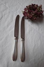 2 Verzilverde Van Kempen & Begeer Dinermessen, Antiek en Kunst, Ophalen of Verzenden