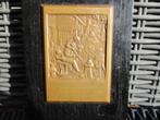 Bronzen plaquette De tandarts ('tantmeester'), J.C. Wienecke, Antiek en Kunst, Curiosa en Brocante, Ophalen of Verzenden