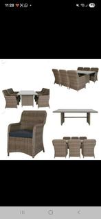 tuinset 6 stoelen, Ophalen of Verzenden, Gebruikt