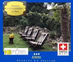 TEAK jachtlak tuinstoelen hoogwaardig Sommermöbel CH, Tuin en Terras, Ophalen, Zo goed als nieuw