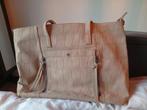 Zand kleur tas, Ophalen, Zo goed als nieuw, 30 cm of meer