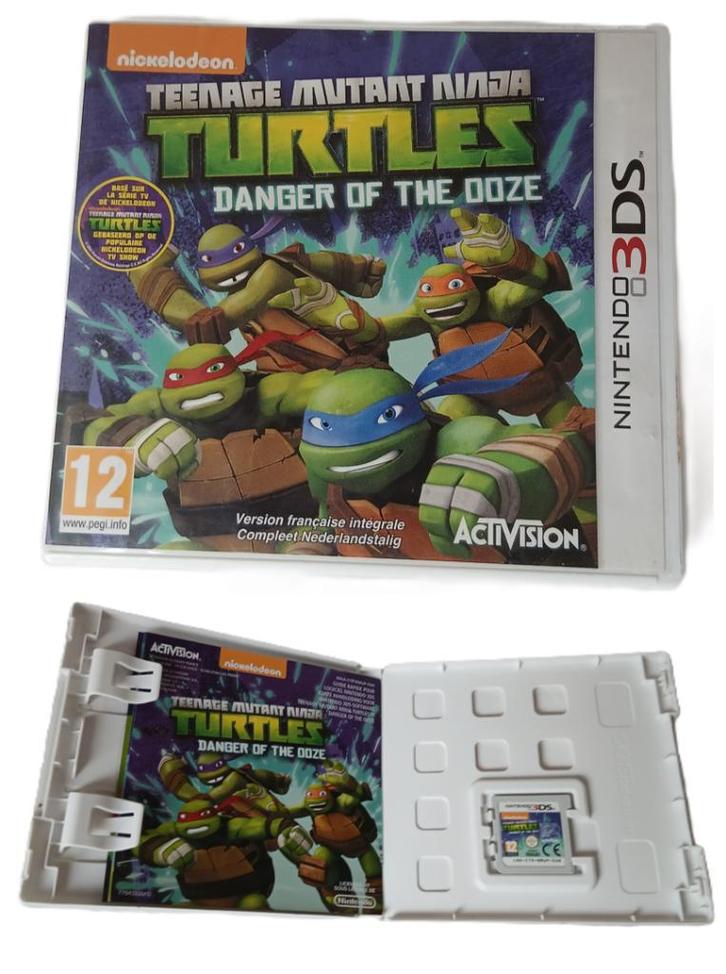 Teenage Mutant Ninja Turtles: Danger Of The Ooze  - 2DS/3DS, Spelcomputers en Games, Games | Nintendo 2DS en 3DS, Zo goed als nieuw