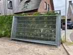 15 bouwhekken bouwhek bouw hek, Tuin en Terras, Ophalen, Zo goed als nieuw, IJzer