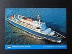 Ss. Veendam - ss. Volendam  - h.a.l.- 241207, Verzenden, Zo goed als nieuw, Motorboot, Kaart, Foto of Prent