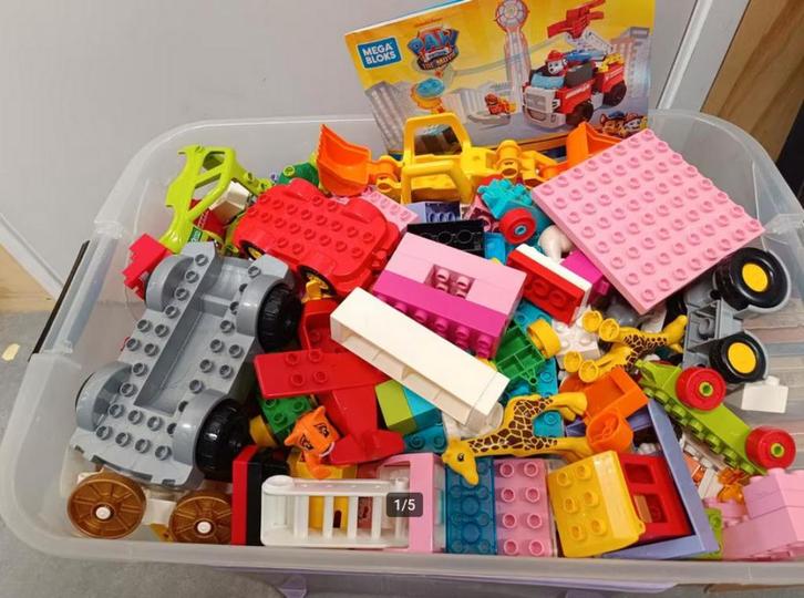 Lego Duplo en paw patrol megabloks, Kinderen en Baby's, Speelgoed | Duplo en Lego, Gebruikt, Duplo, Ophalen of Verzenden