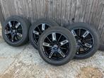Audi Q5 Winterset Zwart 19 inch Winterbanden Ronal, Banden en Velgen, Winterbanden, 235 mm, Ophalen