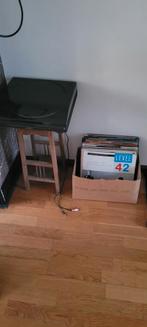 Oude Philips platenspeler + langspeelplaten, Audio, Tv en Foto, Platenspelers, Ophalen, Gebruikt, Platenspeler, Philips