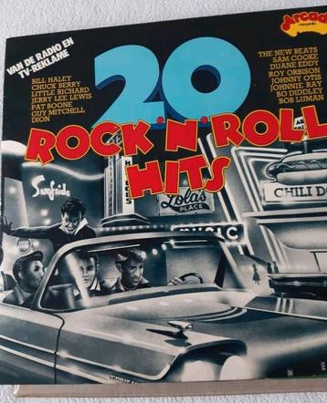 Uit 1974 , LP 20 Rock 'n roll hits, Arcade beschikbaar voor biedingen