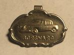 Metalen BORGWARD AUTOMERK CLIP (Metaalkleur)., Verzamelen, Speldjes, Pins en Buttons, Verzenden, Zo goed als nieuw, Transport