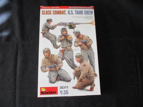 D-386,MiniArt 1-35,NO,35311,Close Combat U.S. Tank Crew Spec, Hobby en Vrije tijd, Modelbouw | Figuren en Diorama's, Nieuw, Verzenden