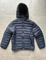 Tussenjas met capuchon jongens donkerblauw maat 164, Ophalen of Verzenden, Gebruikt, Jongen, Jas