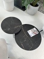 Keramieken salontafel groot Woood, Ophalen, Rond, Zo goed als nieuw, 75 cm of meer
