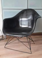 Eames LAR cats cradle Miller fiberglas lounge stoel vintage, Metaal, Mid cenntury modern, Gebruikt, Eén