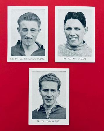 A.D.O. - 1952 - Timmermans - Kok - Telle - Sportsterren beschikbaar voor biedingen