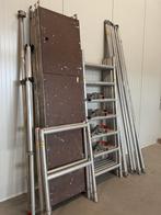 Altrex rolsteiger smal 9.2 meter werkhoogte, Doe-het-zelf en Verbouw, Steigers, Ophalen of Verzenden, Zo goed als nieuw, Rolsteiger of Kamersteiger