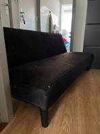 Slaapbank, Ophalen, Zwart, 190 cm of minder, Zo goed als nieuw