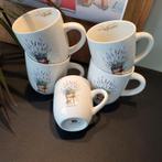 JET ter Steege Mokken - Lavendel Set, Huis en Inrichting, Keuken | Servies, Gebruikt, Keramiek, Ophalen of Verzenden, Overige stijlen