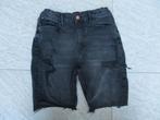 Spijkerbroek donker grijs korte broek H&M maat 170, Broek, Gebruikt, H&M, Ophalen of Verzenden