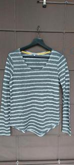 T-shirt Tramontana. Maat M. Taupe/wit., Maat 38/40 (M), Verzenden, Tramontana, Zo goed als nieuw