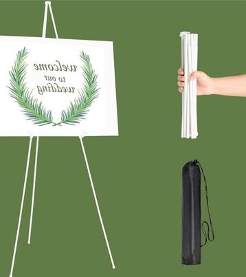 Standaard schildersezel vergadering bruiloft babyshower beschikbaar voor biedingen