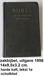 zakbijbeltje, uitgave 1956, harde kaft, tekst 1 e schutbl., Ophalen of Verzenden, Zo goed als nieuw