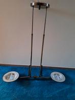 Hanglamp EF Frantzen, art.nr. 11.0029. 2x200Watt. Bronskleur, Ophalen, Zo goed als nieuw, Minder dan 50 cm