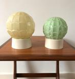 2 X Art Deco Thabur artisjok plafondlamp | jaren 30, Huis en Inrichting, Lampen | Plafondlampen, Ophalen of Verzenden, Zo goed als nieuw