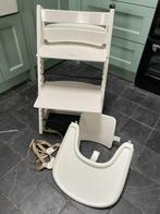Stokke Tripp Trapp stoel met veel accessoires, Ophalen, Zo goed als nieuw, Meegroeistoel, Stoelverkleiner