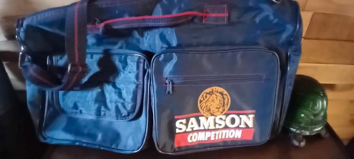 Samson Competition Reistas Blauw, Sieraden, Tassen en Uiterlijk, Tassen | Reistassen en Weekendtassen, Gebruikt, Blauw, 60 tot 80 cm