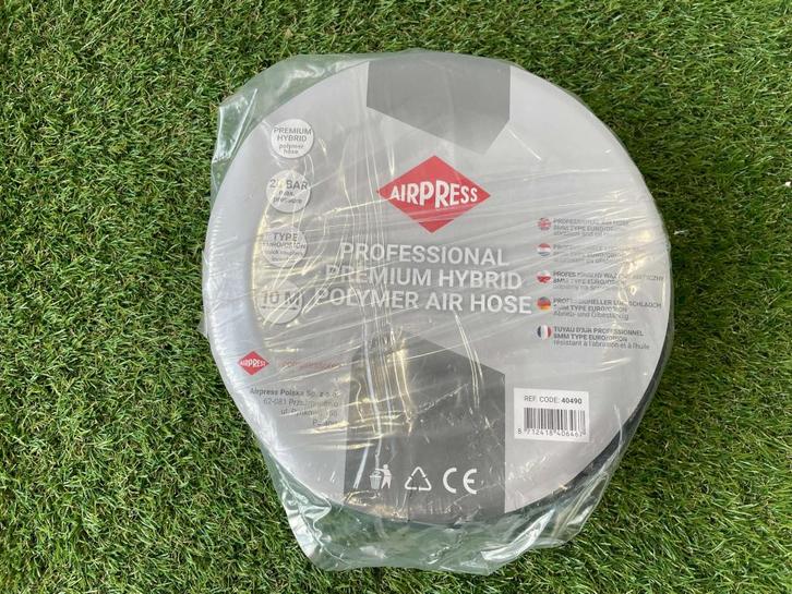Airpress Luchtslang 20 bar - 1/4" - 10m - 14x8mm, Doe-het-zelf en Verbouw, Gereedschap | Handgereedschap, Zo goed als nieuw, Ophalen of Verzenden