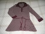 apart bordeaux/grijs tuniek Azuri Donna maat L, Kleding | Dames, Blouses en Tunieken, Ophalen, Azuri Donna, Zo goed als nieuw