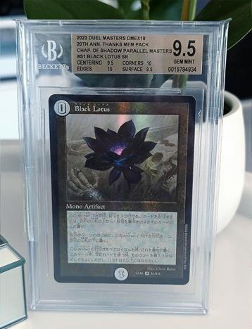 Black Lotus Beckett 9.5 Gem Mint - Low Pop 1 beschikbaar voor biedingen