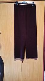 Wijnrode wollen broek Mie katoen - Maat M/L, Kleding | Dames, Maat 38/40 (M), Ophalen of Verzenden, Zo goed als nieuw, Rood